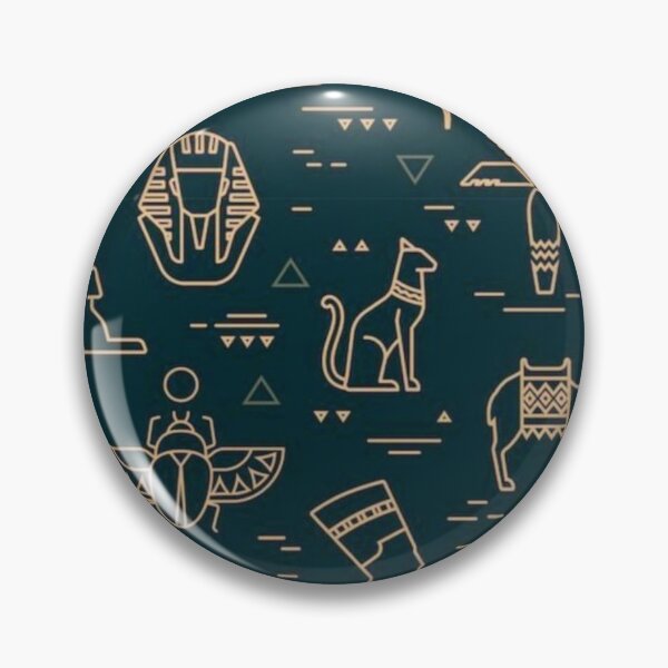 Item preview, Ancient Egyptian Line Art Pattern - Minimalist Hieroglyphic Symbol designed and sold by UrbanCanvas 111.