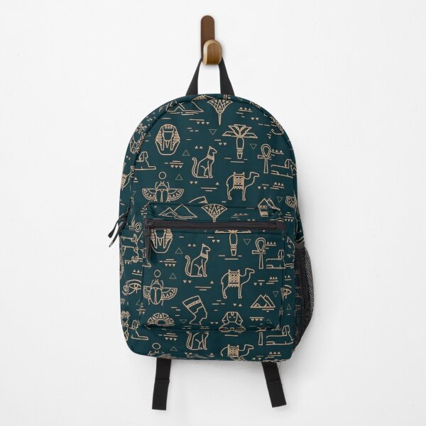Item preview, Ancient Egyptian Line Art Pattern - Minimalist Hieroglyphic Symbol designed and sold by GrimNest.