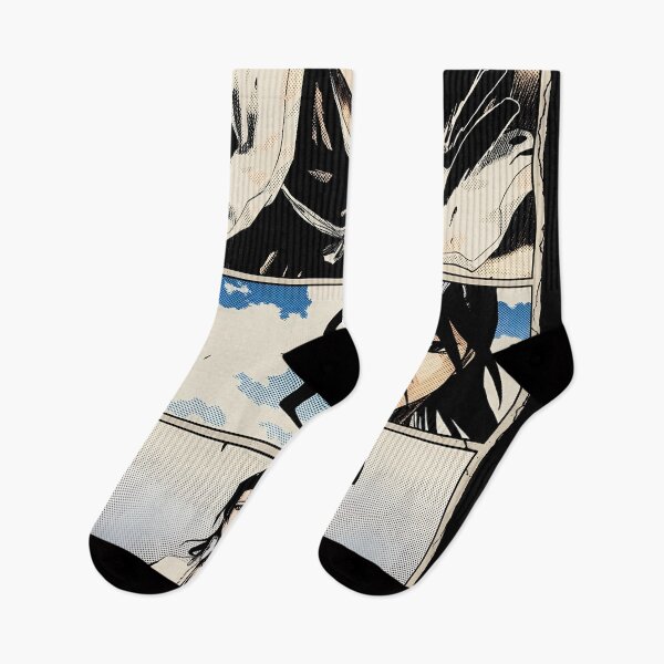 Item preview, Byakuya Kuchiki Bleach Anime Manga Collage Graphic Tee designed and sold by Senpaiwaves.