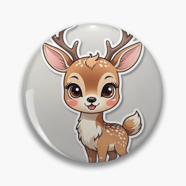 Item preview, cute deer art design designed and sold by MoodByte .