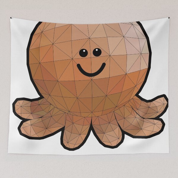 Item preview, Low Poly Octopus designed and sold by tentihandmade.