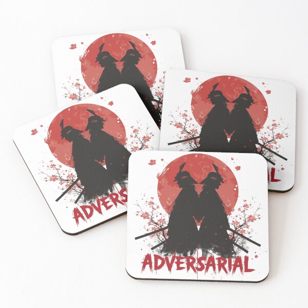 Item preview, Adversarial Samurai Silhouette | Japanese Warrior Gothic Graphic T-Shirt designed and sold by Vvmd.