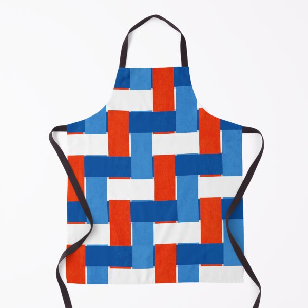 Item preview, Textured Interwoven Lattice of Blue Red and White Stripes designed and sold by ArtyFridgees.