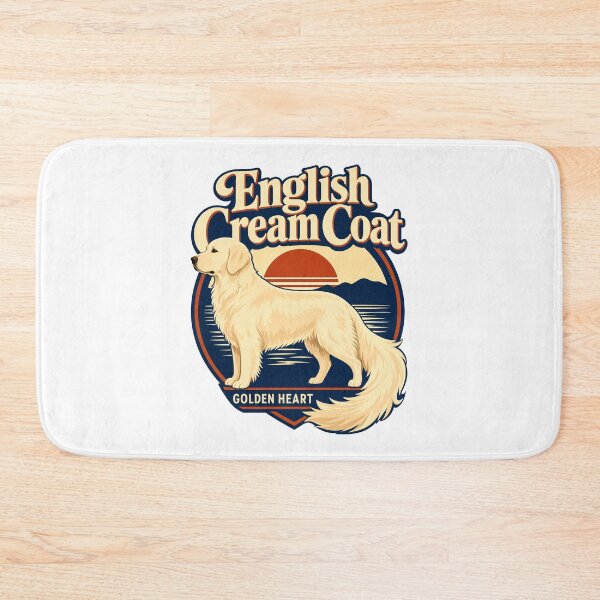 Item preview, English Cream Golden Retriever Heart designed and sold by pirminio.