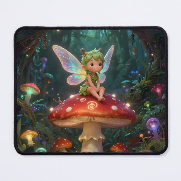 Item preview, Cute Mushroom-cap Pixie designed and sold by Fanta-sticky.