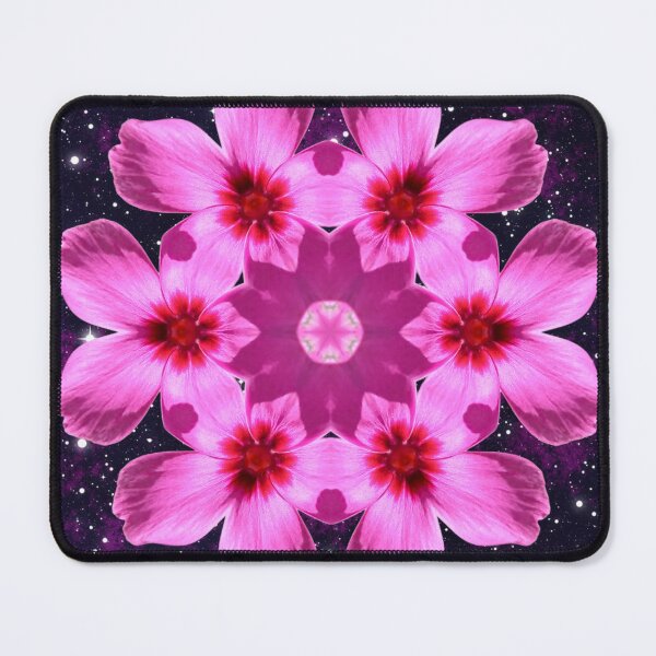 Item preview, Pink Floral Mandala Galaxy Pattern designed and sold by SilentBloomLab.