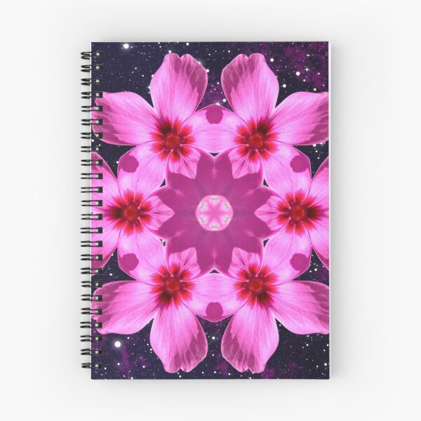 Item preview, Pink Floral Mandala Galaxy Pattern designed and sold by SilentBloomLab.