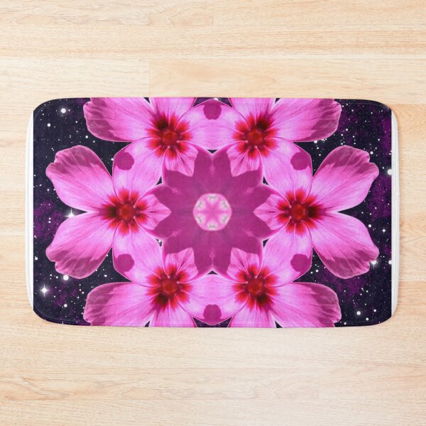 Item preview, Pink Floral Mandala Galaxy Pattern designed and sold by SilentBloomLab.