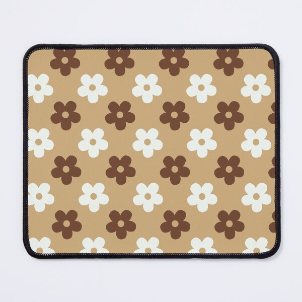 Item preview, Retro 70s Flower Power Aesthetic | Neutral Earth Tone Floral Pattern | Minimalist Boho Daisy Print | Aesthetic Brown and Beige Flower Design | Vintage Botanical Flower Pattern designed and sold by VivaFy.