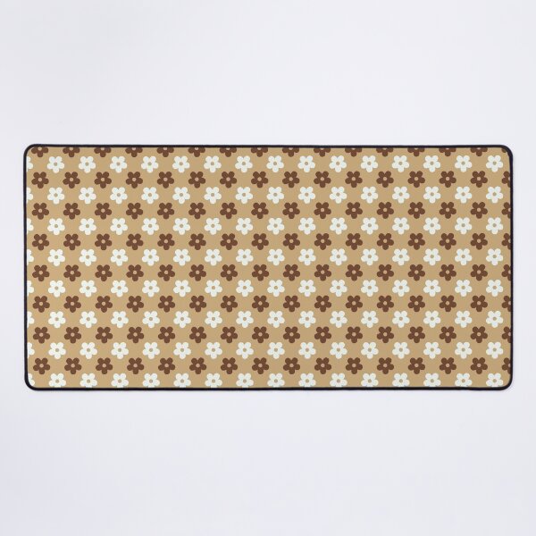 Item preview, Retro 70s Flower Power Aesthetic | Neutral Earth Tone Floral Pattern | Minimalist Boho Daisy Print | Aesthetic Brown and Beige Flower Design | Vintage Botanical Flower Pattern designed and sold by VivaFy.