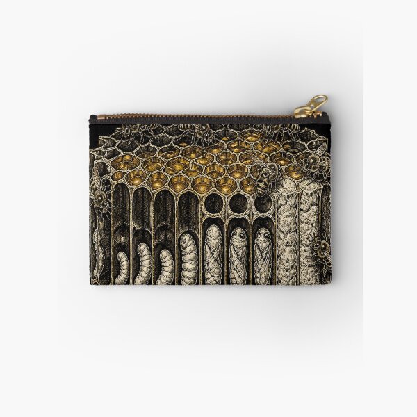Item preview, Honeycomb Cross-Section Dark Academia Engraving designed and sold by SunnyDesign82.