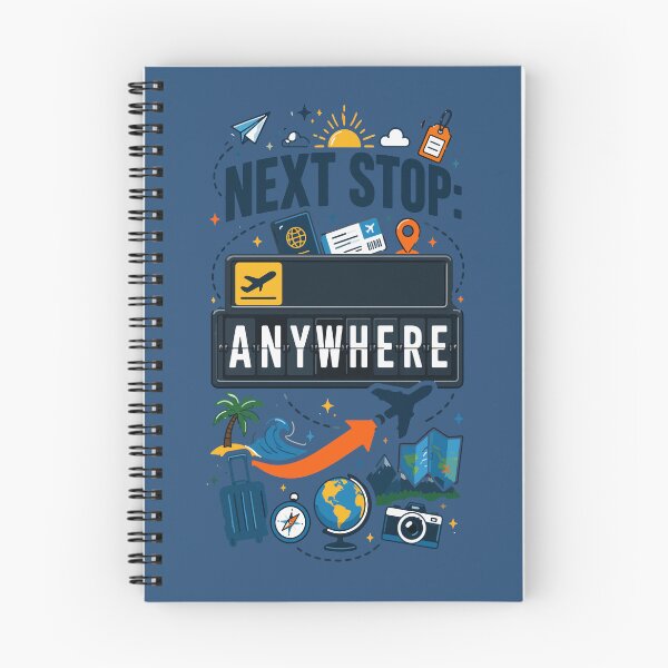 Item preview, Next Stop Anywhere Airport Board designed and sold by xmoudx.