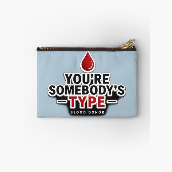 Item preview, You’re Somebody’s Type Blood Donor T-Shirt – Bold Blood Drop Awareness Design designed and sold by MartBook.