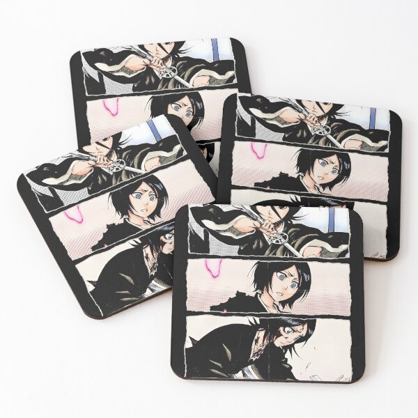 Item preview, Rukia Kuchiki Bleach Iconic Anime Manga Panel Tee designed and sold by Senpaiwaves.