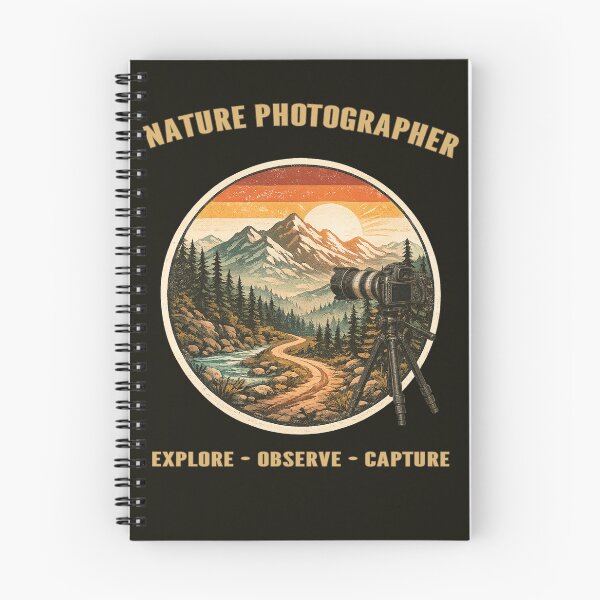 Item preview, Nature Photographer | Vintage Mountain Camera Badge designed and sold by Artishal.