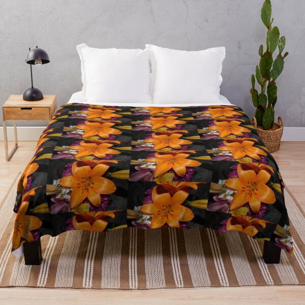 Item preview, Orange Lily designed and sold by SquaresArt.