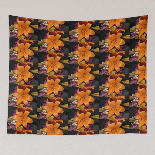 Item preview, Orange Lily designed and sold by SquaresArt.