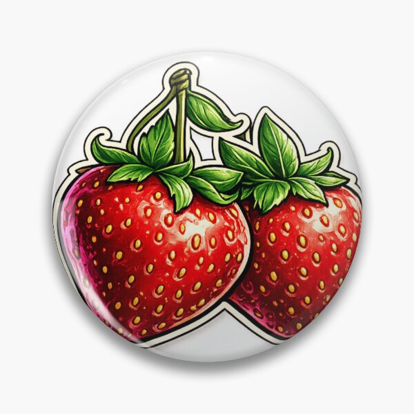 Item preview, Bright red strawberries, a sweet promise designed and sold by No-No-Name.