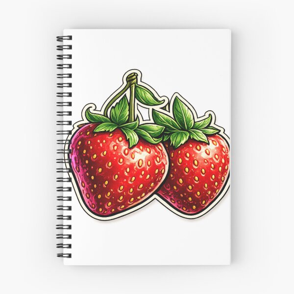Item preview, Bright red strawberries, a sweet promise designed and sold by No-No-Name.
