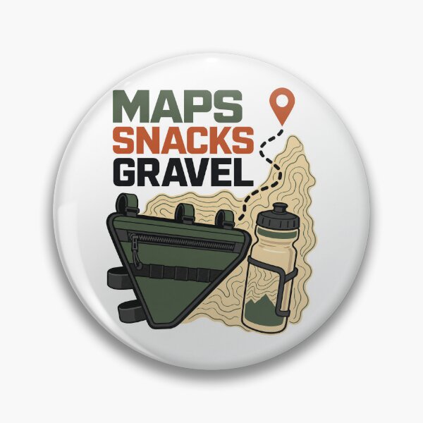 Item preview, Gravel adventure with map & snacks designed and sold by pirminio.