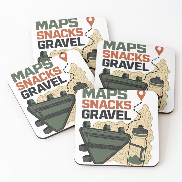 Item preview, Gravel adventure with map & snacks designed and sold by pirminio.