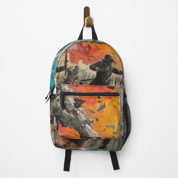 Item preview, Divided by War, United by Humanity | Abstract Anti-War Modern Art Graphic designed and sold by Vvmd.