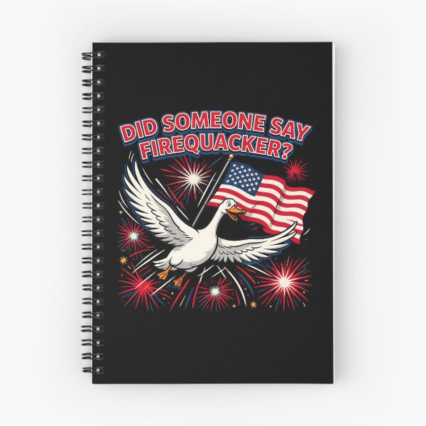 Item preview, Did Someone Say Firequacker Patriotic Duck with Fireworks designed and sold by Redgiant87x.