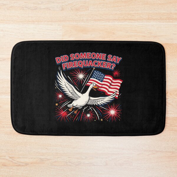 Item preview, Did Someone Say Firequacker Patriotic Duck with Fireworks designed and sold by Redgiant87x.