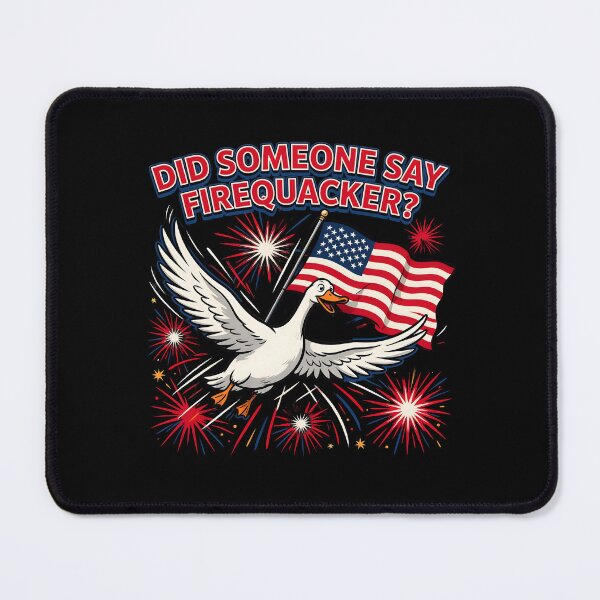 Item preview, Did Someone Say Firequacker Patriotic Duck with Fireworks designed and sold by Redgiant87x.
