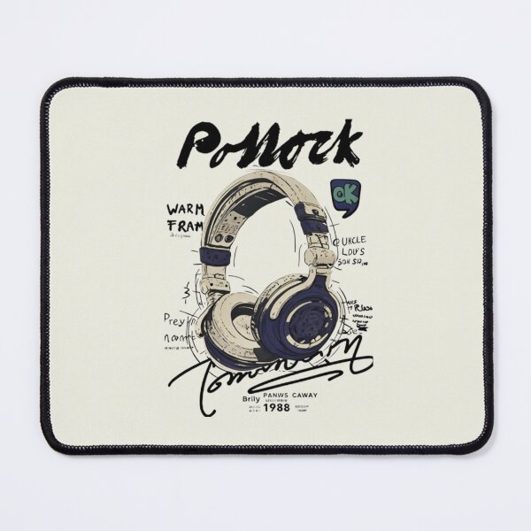 Item preview, Retro Headphones Street Art Ink Sketch designed and sold by SarvynStudio.