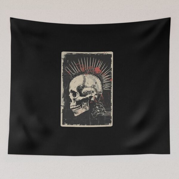 Item preview, Punk Skull Mohawk designed and sold by Gbriel3.