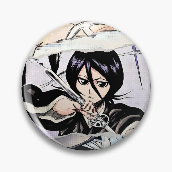 Item preview, Rukia Kuchiki Bleach Anime Manga Collage Graphic Tee designed and sold by Senpaiwaves.