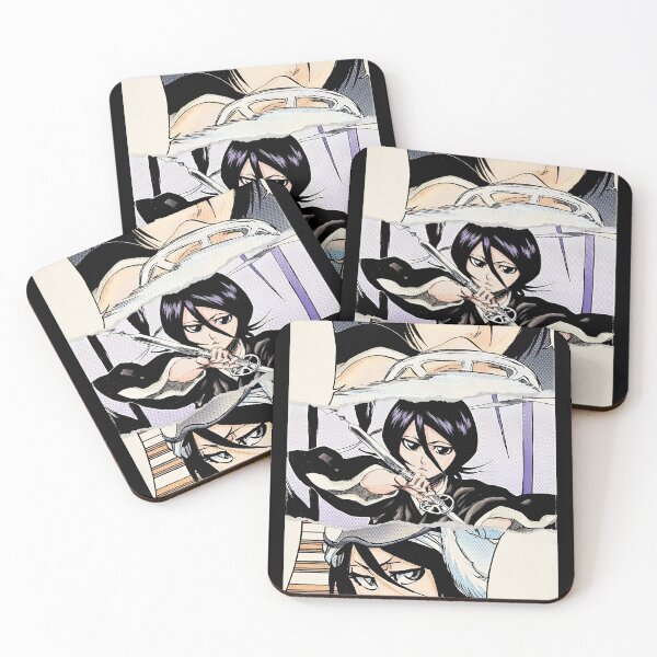 Item preview, Rukia Kuchiki Bleach Anime Manga Collage Graphic Tee designed and sold by Senpaiwaves.