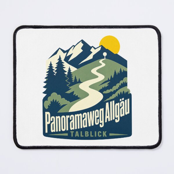 Item preview, Allgäu Panorama Trail Valley View designed and sold by pirminio.