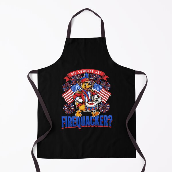 Item preview, Did Someone Say Firequacker Funny Patriotic Duck for July 4th designed and sold by Redgiant87x.