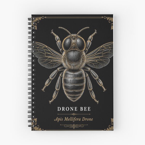 Item preview, Drone Bee Dark Academia Entomology Engraving designed and sold by SunnyDesign82.