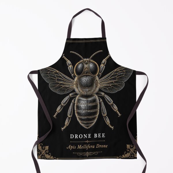 Aperçu de l'œuvre Drone Bee Dark Academia Entomology Engraving créée et vendue par SunnyDesign82.