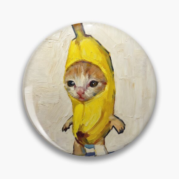 Item preview, Sad Banana Cat Painting meme designed and sold by AnatoliiKys.