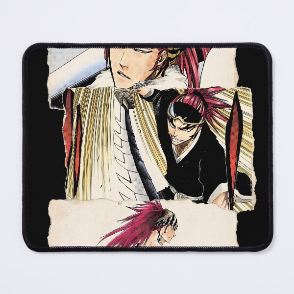 Item preview, Renji Abarai Bleach Anime Manga Collage Graphic Tee designed and sold by Senpaiwaves.