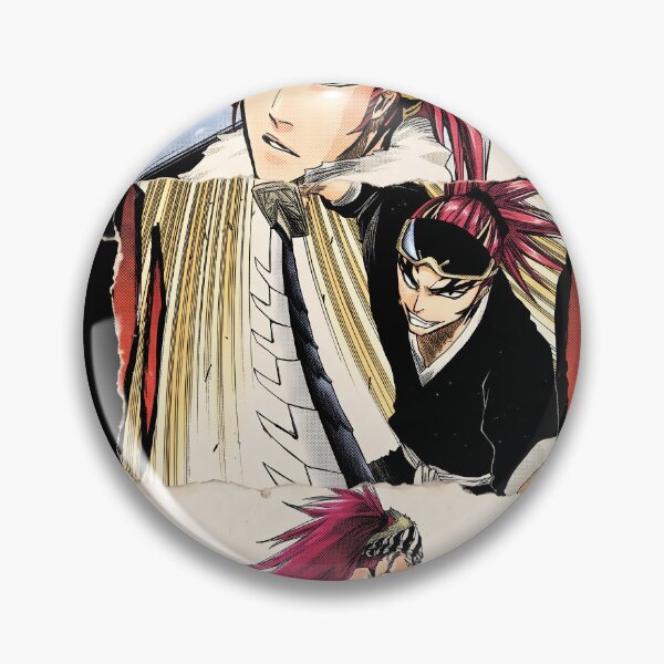 Item preview, Renji Abarai Bleach Anime Manga Collage Graphic Tee designed and sold by Senpaiwaves.