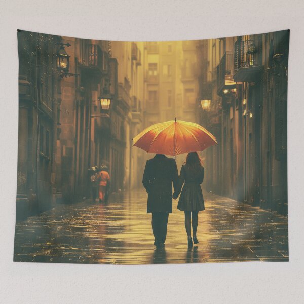 Item preview, Under the Amber Rain designed and sold by oanaunciuleanu.
