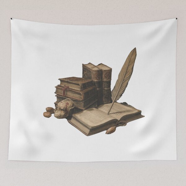 Item preview, Gothic Bibliophile's Sanctuary Dark Academia Life designed and sold by Coffread.