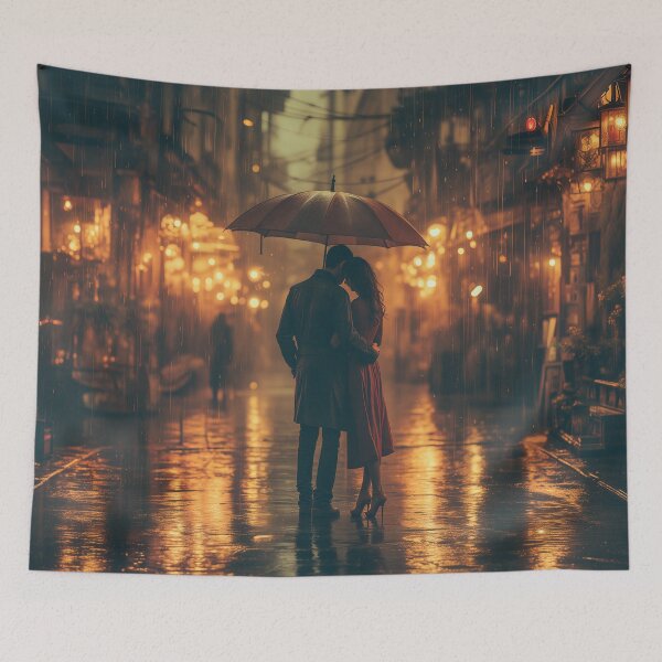 Item preview, Under the Amber Rain designed and sold by oanaunciuleanu.