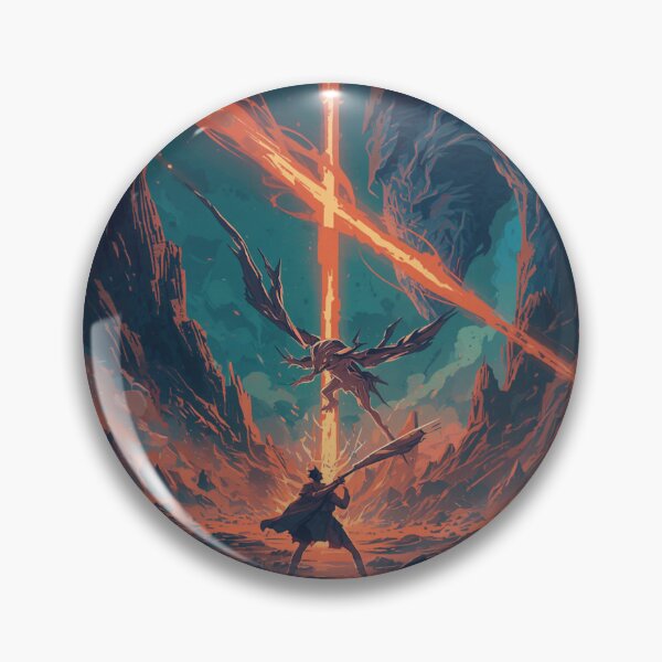 Artikelvorschau, Himmlischer Kampf | Epischer Fantasy-Krieger gegen Engel | Düstere Science-Fiction-Digitalkunst entworfen und verkauft von Vvmd.