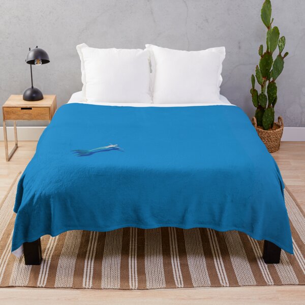 Item preview, Deep Blue Mermaid Solitude Minimalist Pop Art Illustration designed and sold by ModriArt.