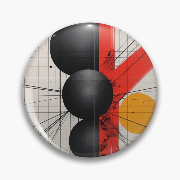 Item preview, Suprematist Inspired Abstract Digital Art Print designed and sold by semenol.
