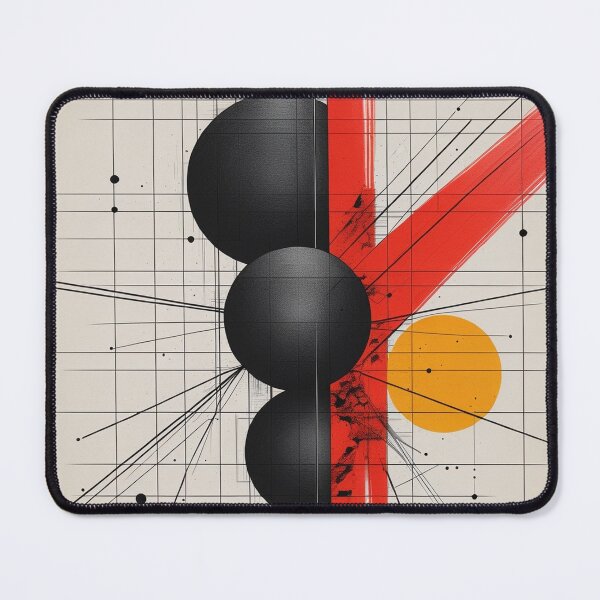Item preview, Suprematist Inspired Abstract Digital Art Print designed and sold by semenol.