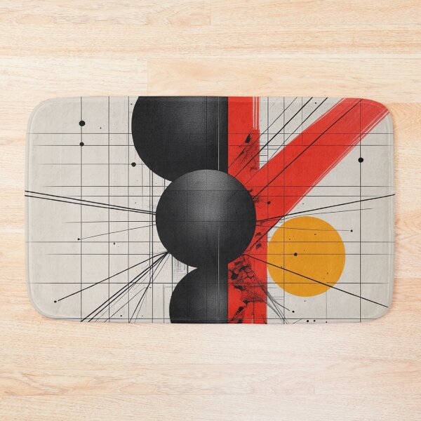 Item preview, Suprematist Inspired Abstract Digital Art Print designed and sold by semenol.