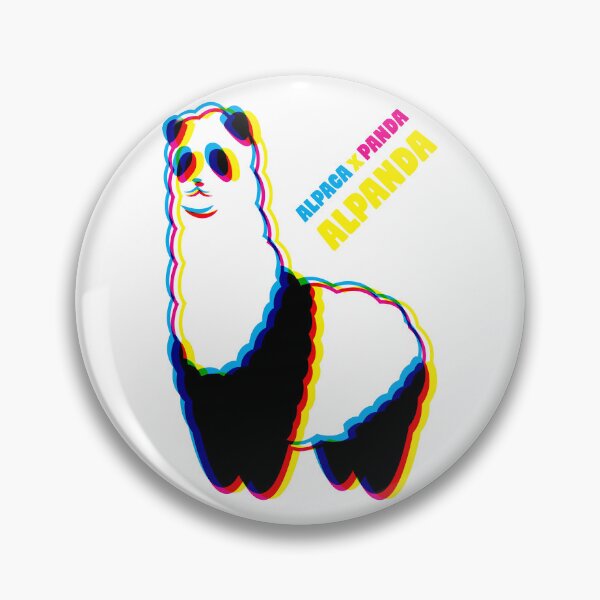 Item preview, Glitch Alpaca panda - Alpanda 2 designed and sold by animinimal.