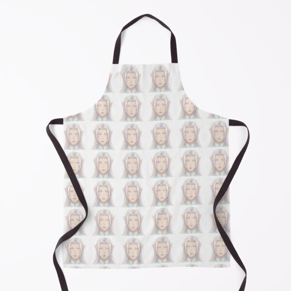 Item preview, Serene White Haired Elf Prince Portrait designed and sold by KaleChub.